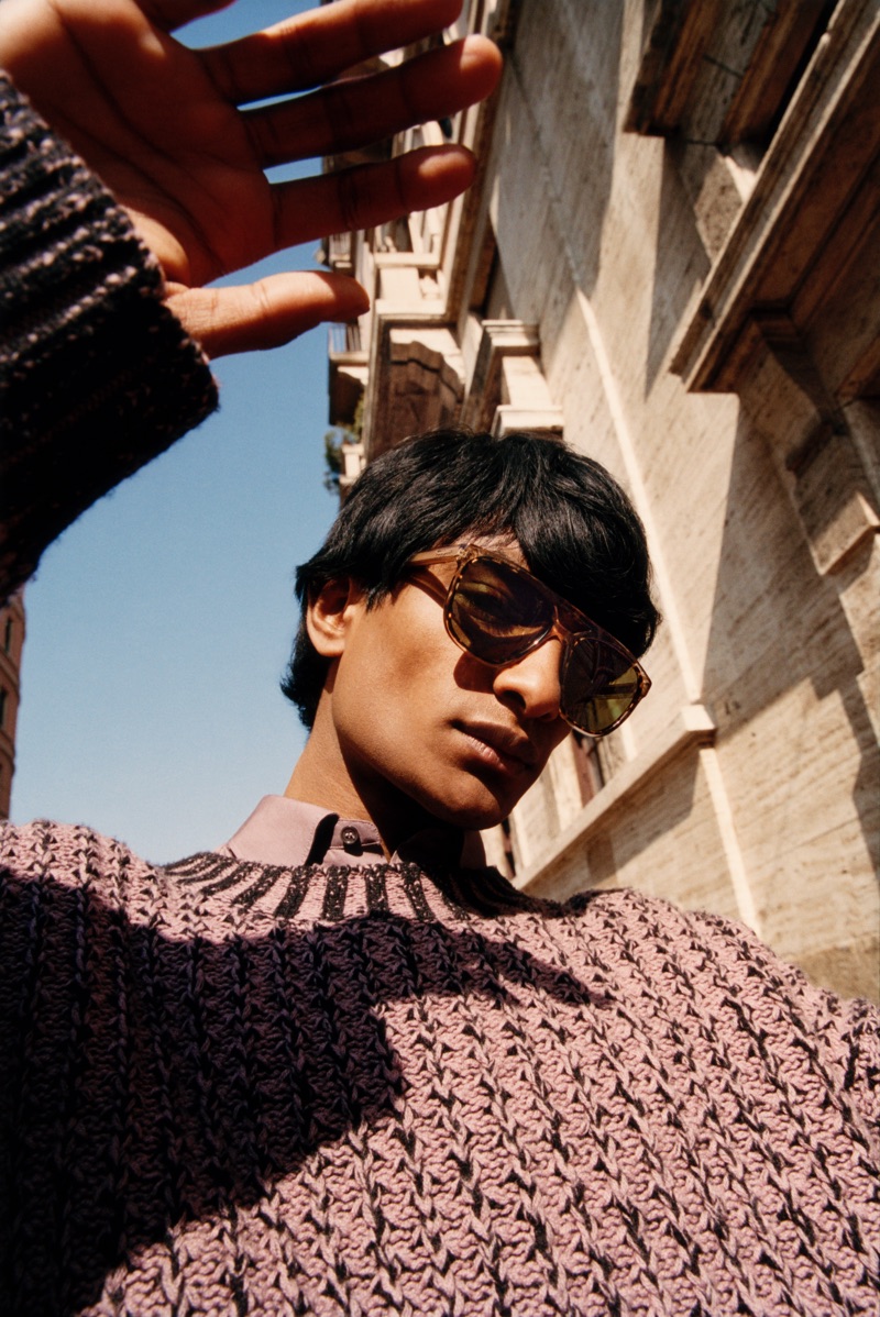 Salvatore Ferragamo taps model Rishi Robin to star in its fall-winter 2019 campaign.