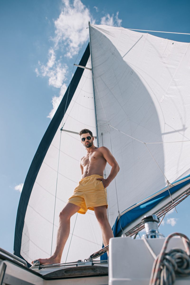 Stylish Man on Vacation