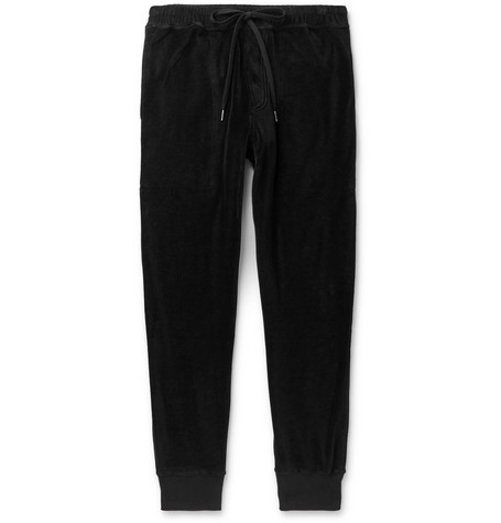 mens velour sweatpants
