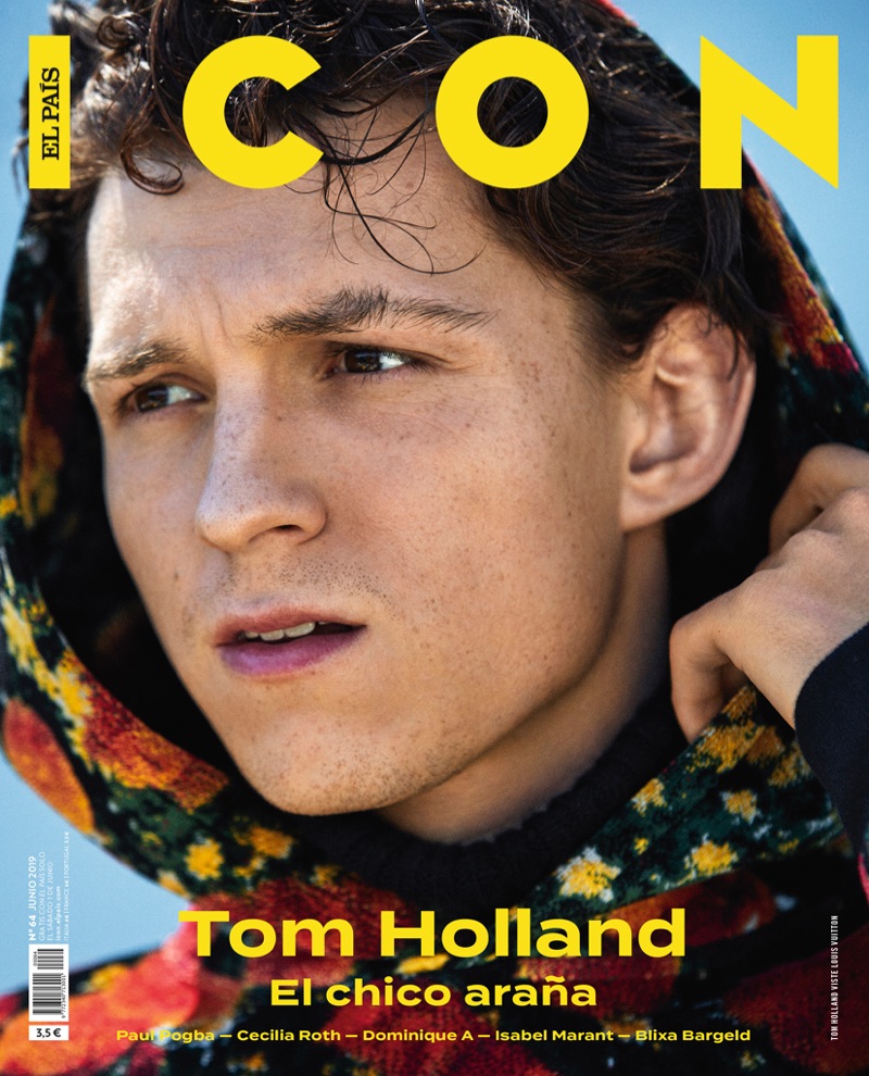 Tom Holland covers Icon El País' June 2019 issue.