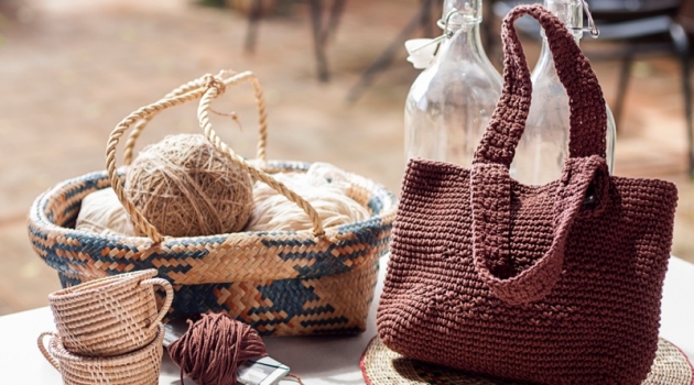 Cool Knittable Bags Perfect for Spring Tote Bag Yarn Knitted