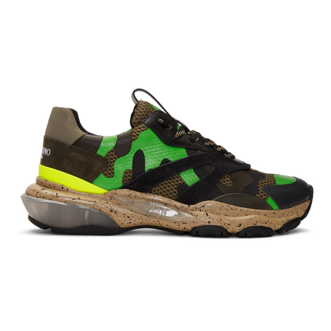 valentino camouflage sneakers