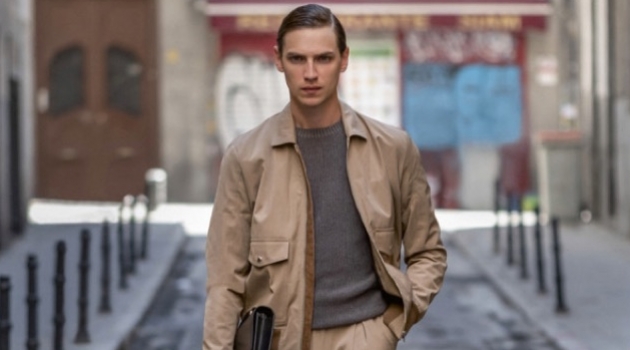 Victor Norlander Dons Elegant Menswear for Forbes España Victor Norlander Dons Elegant Menswear for Forbes España
