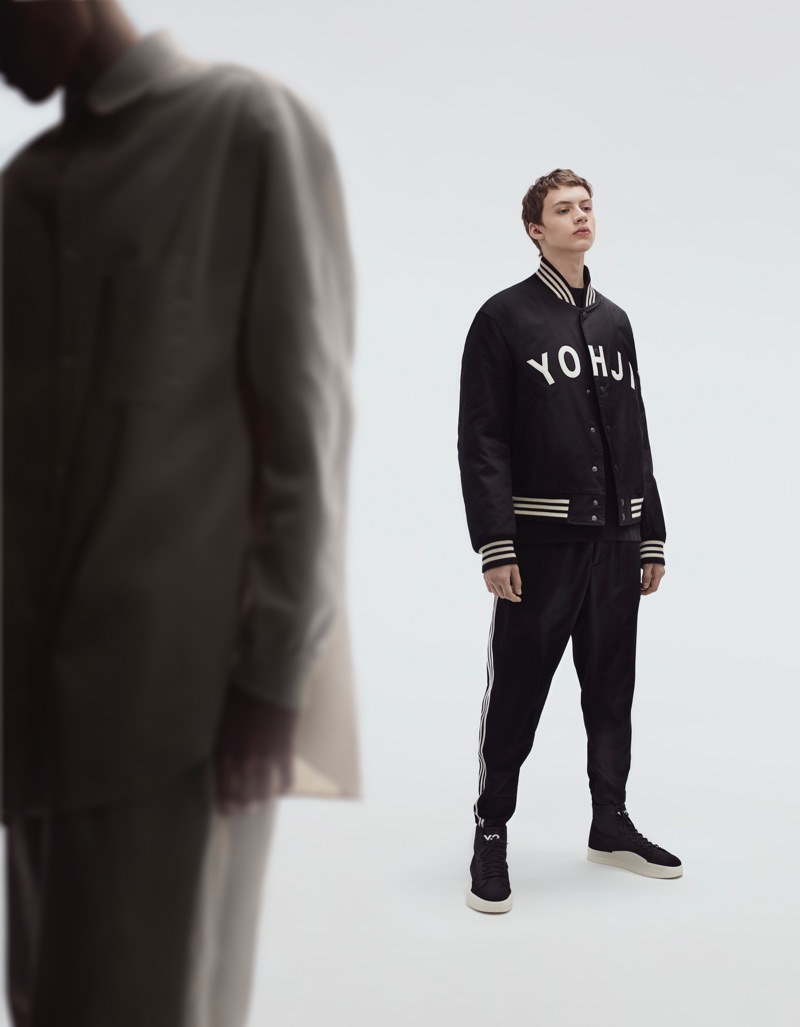 Y-3 enlists Alan Solonchuk as the star of its fall-winter 2019 campaign.