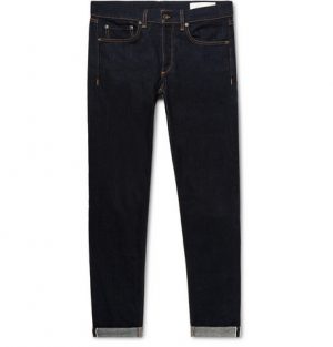 rag & bone - Fit 1 Skinny Selvedge Denim Jeans - Men - Dark denim rag & bone - Fit 1 Skinny Selvedge Denim Jeans - Men - Dark denim