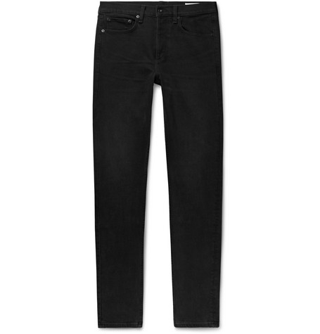rag & bone – Fit 2 Slim-Fit Denim Jeans – Men – Black | The Fashionisto