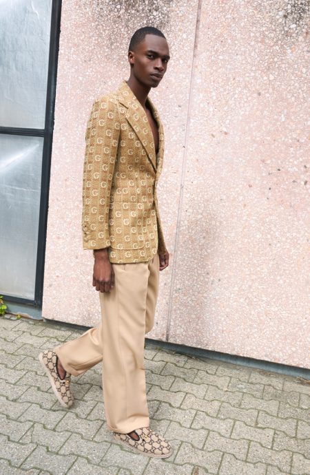 Brutal Elegance: Bakay Diaby Dons Modern Style for APROPOS Journal