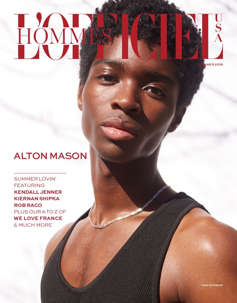 Alton Mason 2019 LOfficiel Hommes USA 001