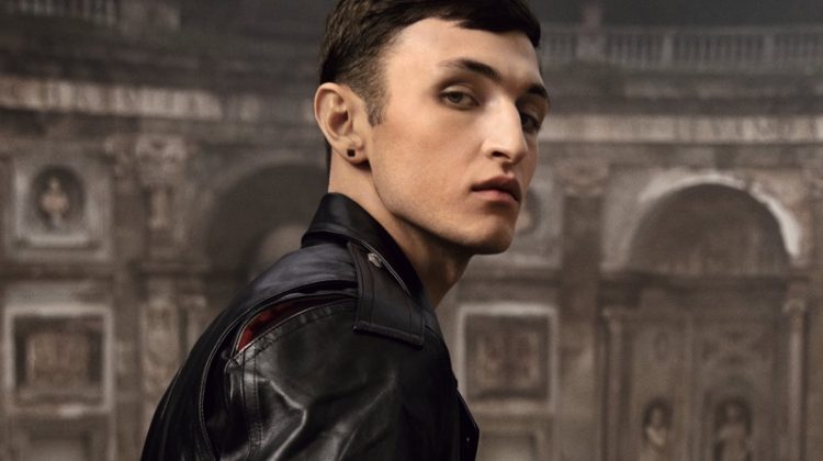 Anwar Hadid fronts Valentino's Born in Roma fragrance campaign.
