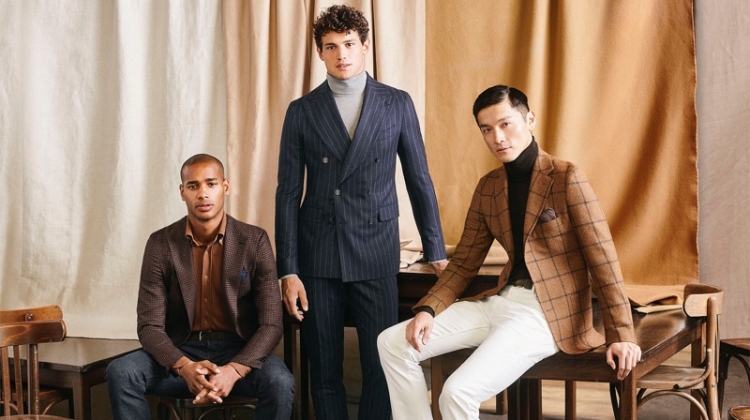 Giacomo Cavalli, Daisuke Ueda & Sacha M’Baye Front Atelier Munro Fall ’19 Campaign