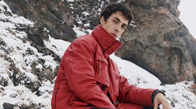 Baptiste Zysman fronts Bally's fall-winter 2019 men's campaign.
