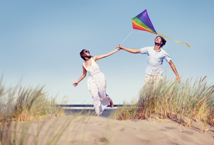 Beach Flying Kite
