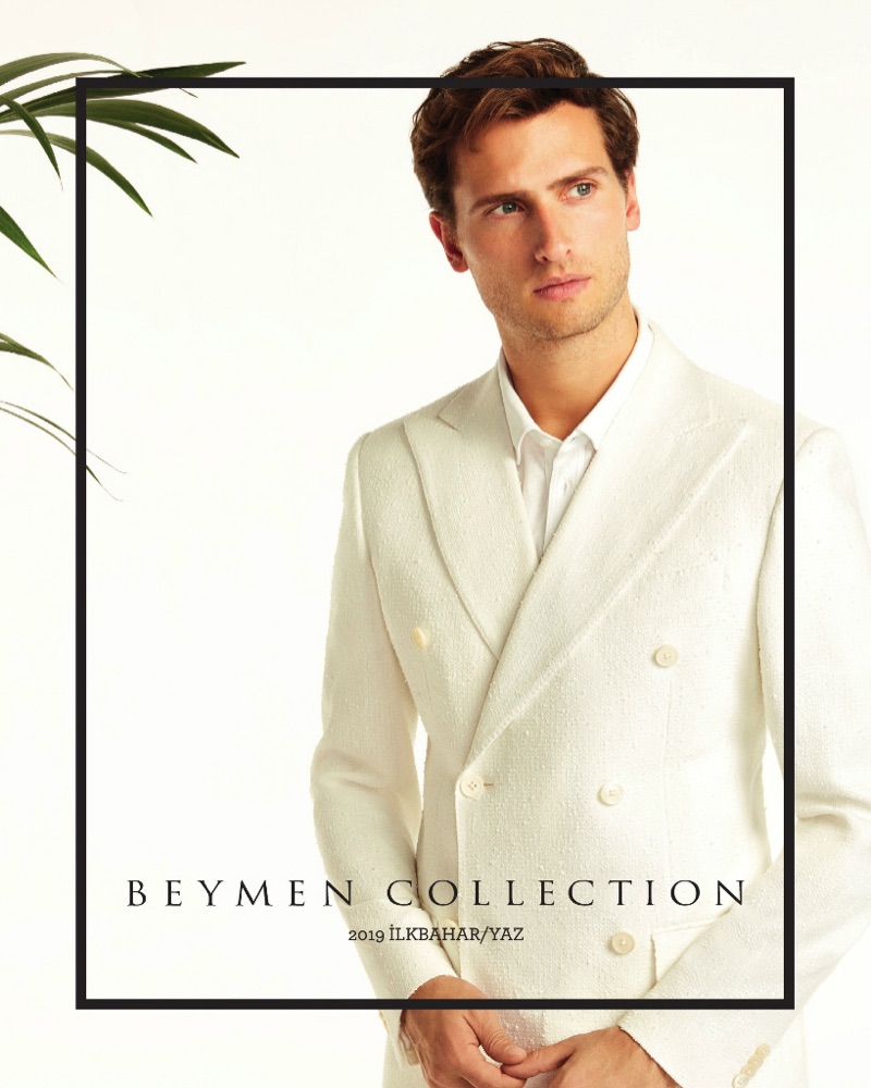 Tom Warren stars in Beymen Collection's spring-summer 2019 lookbook.