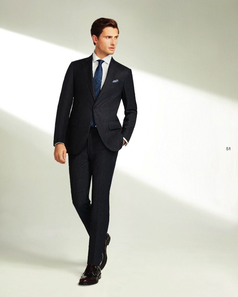 Dressed to impress, Tom Warren suits up in Beymen Collection.