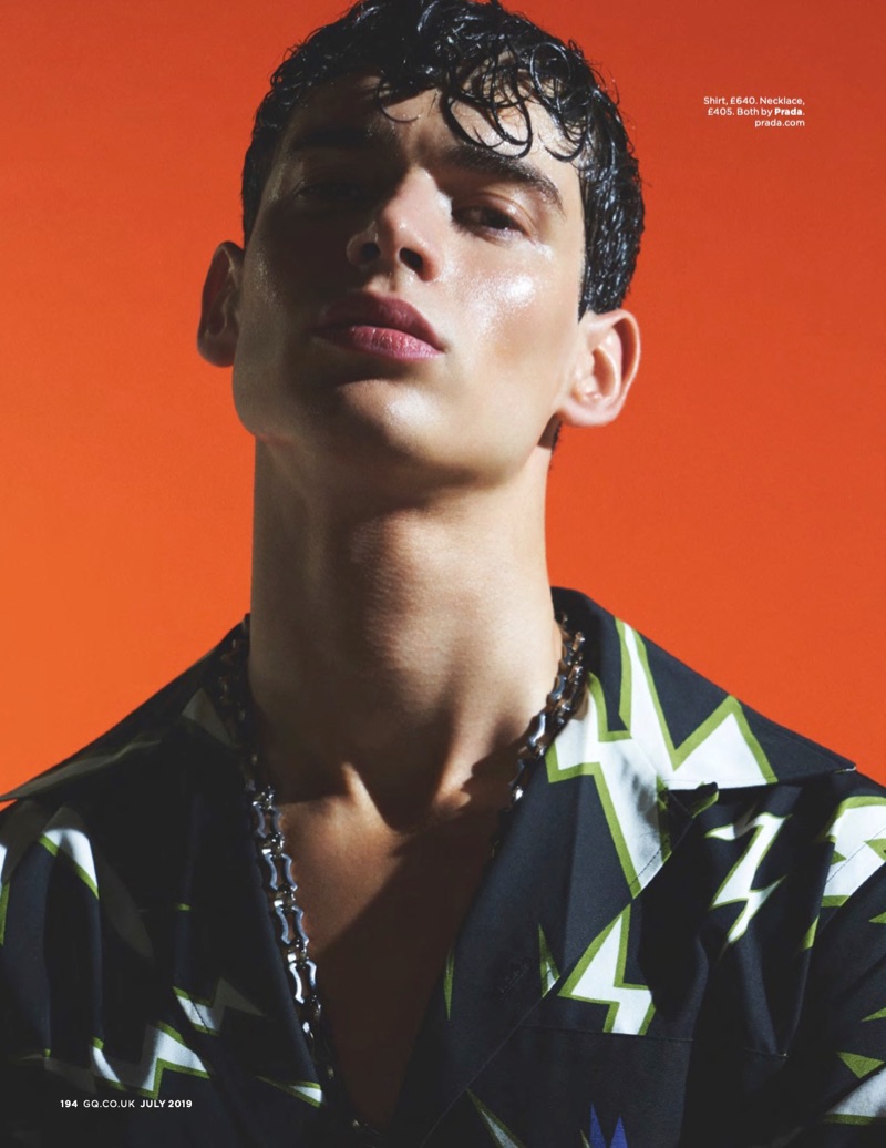 British GQ 2019 Neon Editorial 002