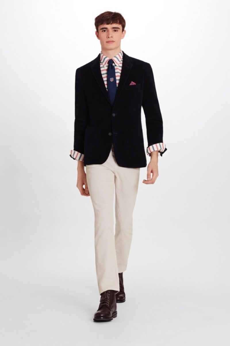 Brooks Brothers Fall 2019 Men's Red Fleece Collection Lookbook