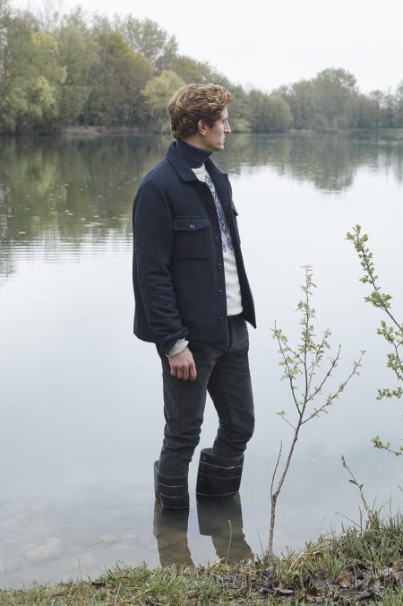 Chris Beek Embraces Rugged Fall '19 Style from Brooksfield