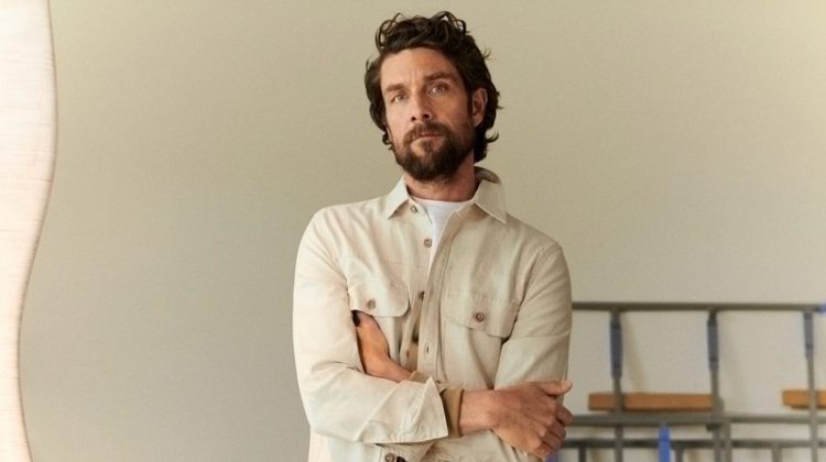 Cédric Bihr Cleans Up in Summer Neutrals by Mango Man