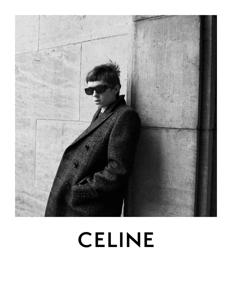 Tobias Vincentz fronts Celine's fall-winter 2019 men's campaign.