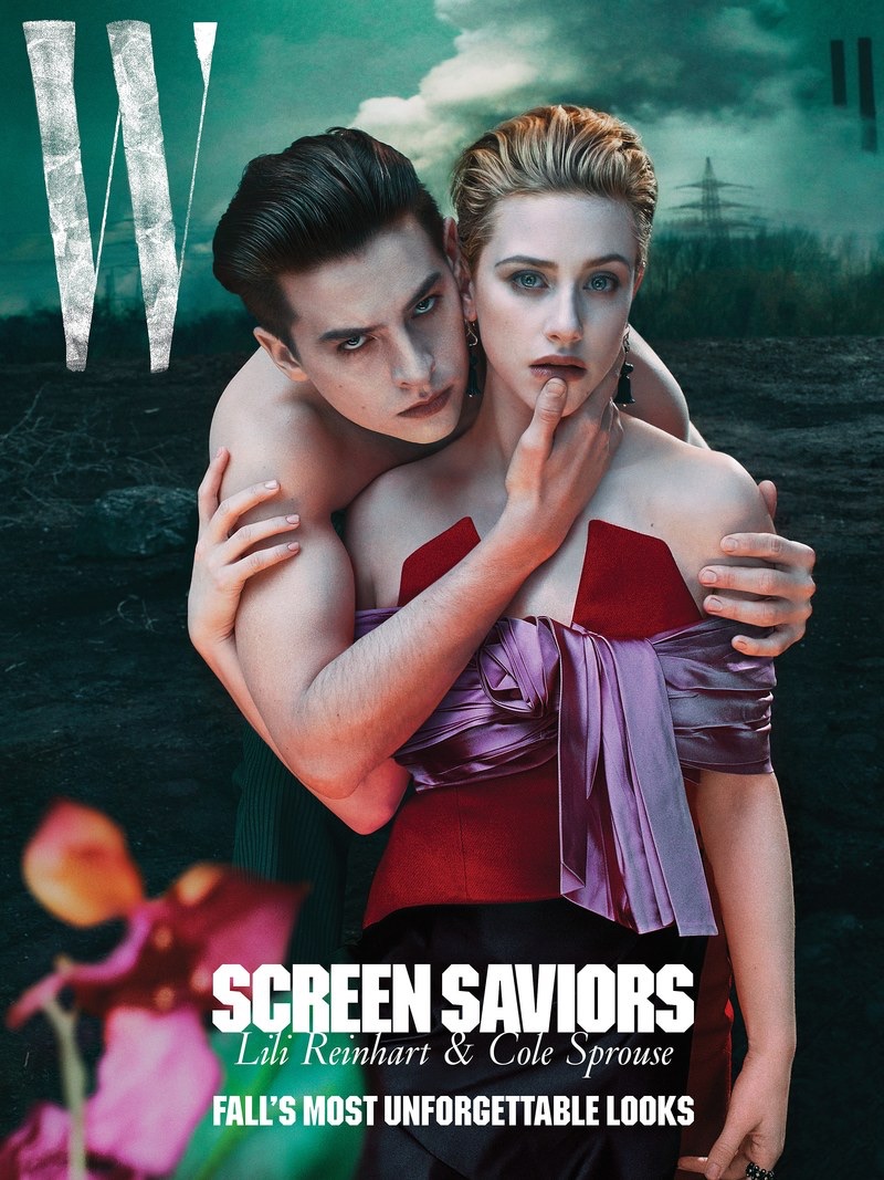 Cole Sprouse and Lili Reinhart cover W magazine. » Cole Sprouse & Lili Reinhart Cover W, Pose for Steven Klein Cole Sprouse and Lili Reinhart cover W magazine.