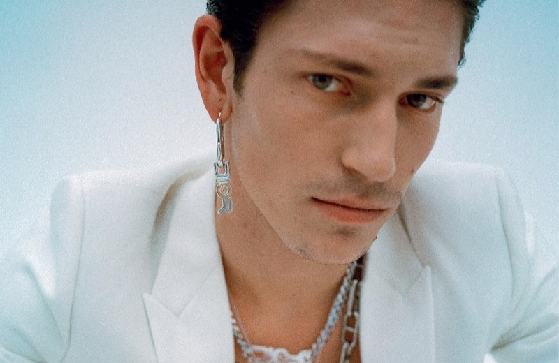Justin Eric Martin, Ludovic Fontanel & Maxime Vidal in Dior Men for Lui