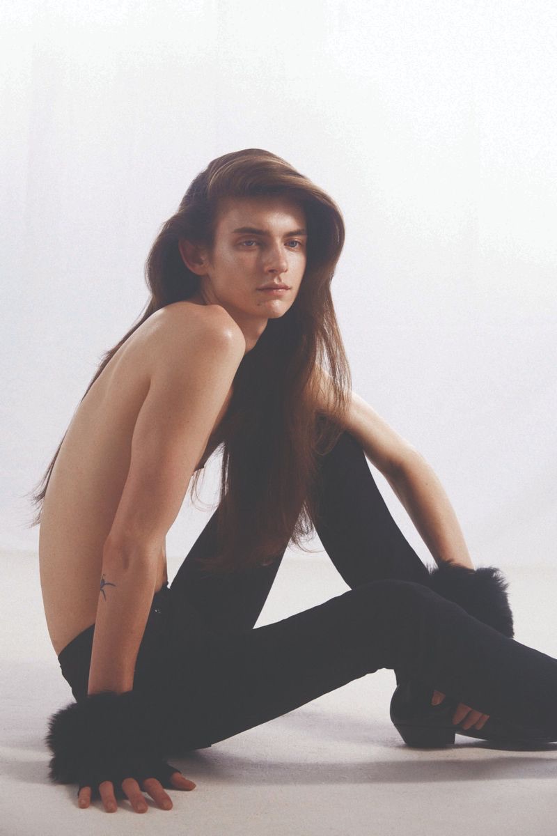 Dylan Christensen Models Saint Laurent for 10+ Cover Story