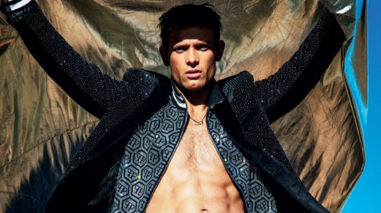 Elliott Reeder Rocks Philipp Plein for British GQ