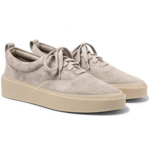 Fear of God - 101 Brushed-Suede Sneakers - Men - Gray Fear of God - 101 Brushed-Suede Sneakers - Men - Gray