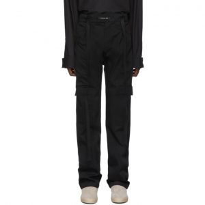 Fear of God Black Baggy Cargo Pants Fear of God Black Baggy Cargo Pants