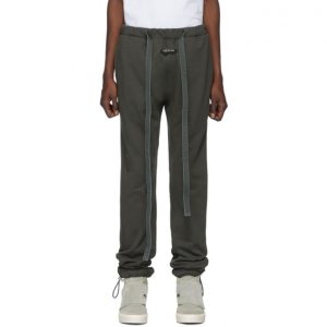 Fear of God Black Relaxed Lounge Pants Fear of God Black Relaxed Lounge Pants