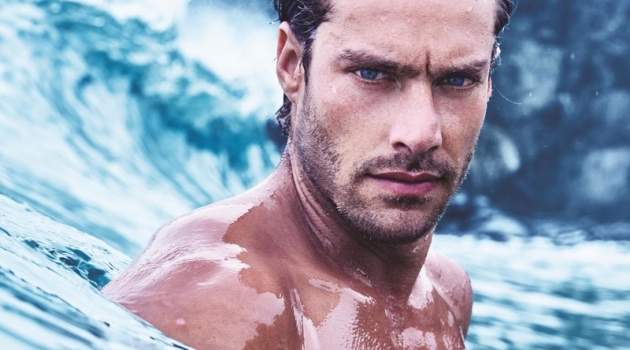 Gonçalo Teixeira Stars in Avon Musk Marine Fragrance Campaign Front and center, Gonçalo Texeira appears in Avon's Musk fragrance campaign.