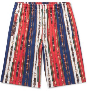 Gucci - Printed Tech-Jersey Shorts - Men - Multi Gucci - Printed Tech-Jersey Shorts - Men - Multi