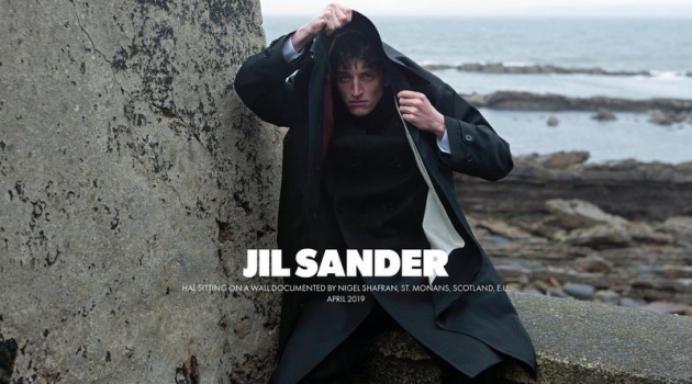 Jil Sander Travels to Scotland for Fall '19 Campaign Hal Haines stars in Jil Sander's fall-winter 2019 men's campaign.