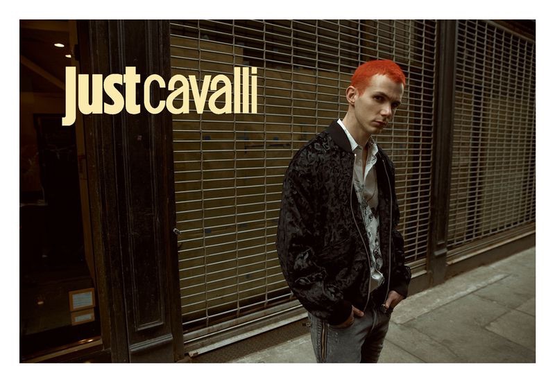 Jacopo Olmo fronts Just Cavalli's fall-winter 2019 campaign.