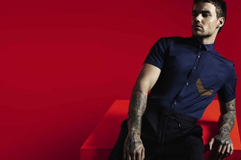 Singer Liam Payne fronts a campaign for his HUGO capsule collection.