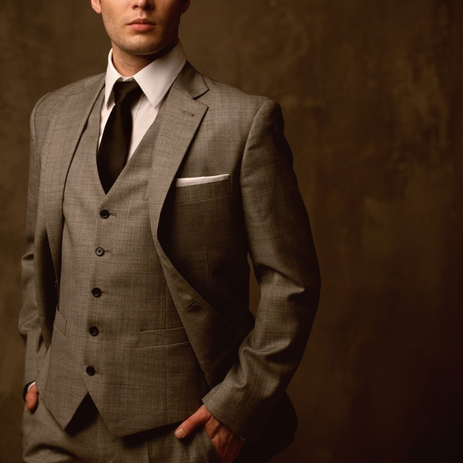 Male Model Mens Classic Suit