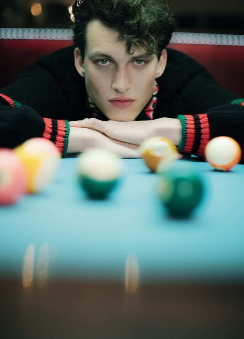 Malthe Lund Madsen Hits the Pool Hall with L'Officiel Austria