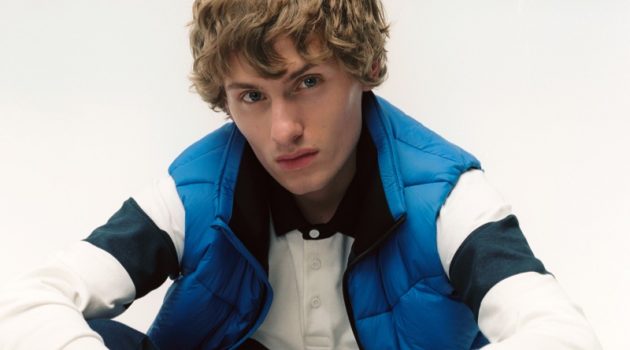 Lemmie van den Berg Sports Casual Statements from Marc O'Polo Fall '19 Denim Range Lemmie van den Berg embraces sporty style from Marc O'Polo's fall-winter 2019 denim line.