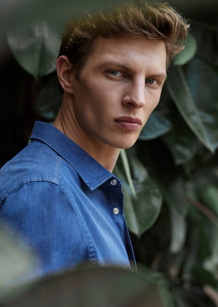 A New Wave: Tim Schuhmacher Dons Transitional Fashions by Massimo Dutti