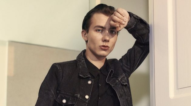Paul Hameline is Back in Saint Laurent for Matches Fashion Paul Hameline is Back in Saint Laurent for Matches Fashion