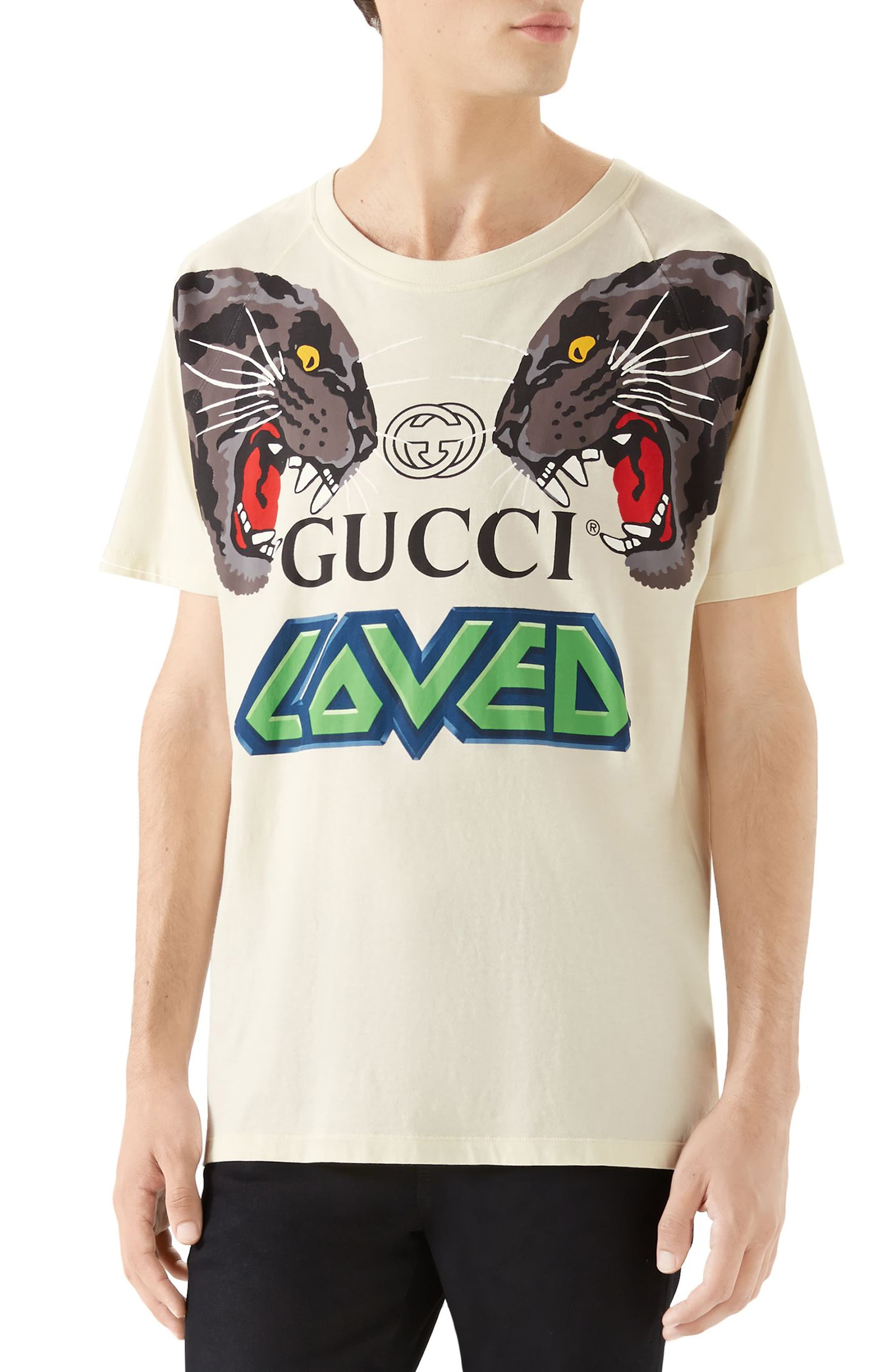 gucci animal print shirt