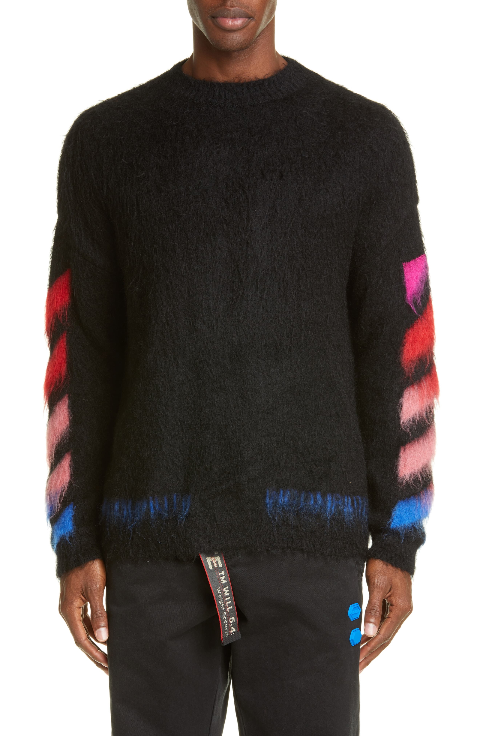 off white gradient sweater