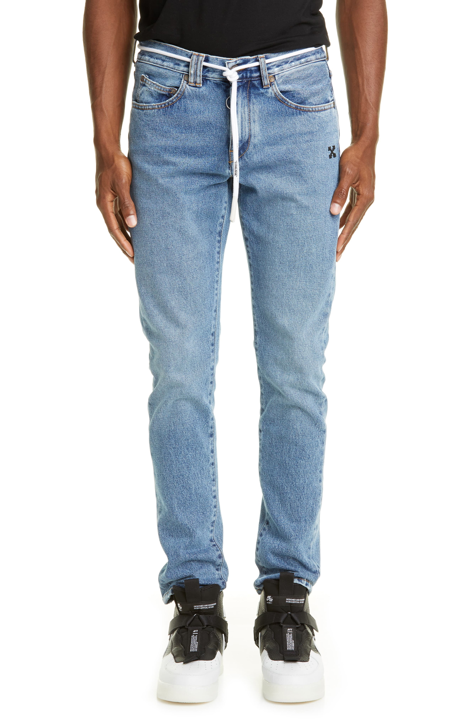 zara off white jeans