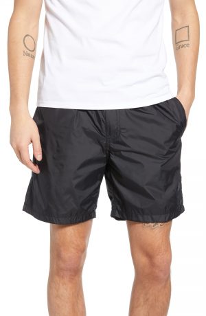 Men's Saturdays Nyc Trent Hybrid Athletic Shorts, Size Large - Black Men's Saturdays Nyc Trent Hybrid Athletic Shorts, Size Large - Black