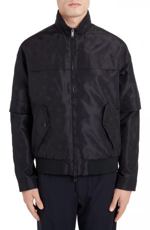 Men's Valentino V-Logo Jacket, Size 48 EU - Blue Men's Valentino V-Logo Jacket, Size 48 EU - Blue