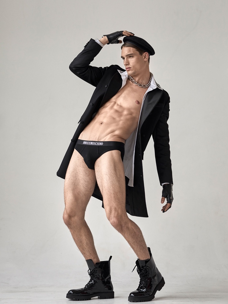 mens moschino underwear