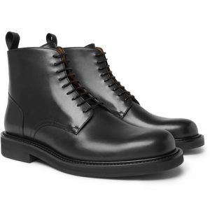 Mr P. - Jacques Leather Derby Boots - Men - Black Mr P. - Jacques Leather Derby Boots - Men - Black