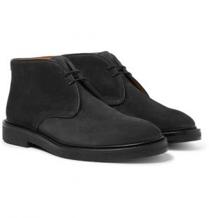 Mr P. - Lucien Suede Desert Boots - Men - Black Mr P. - Lucien Suede Desert Boots - Men - Black