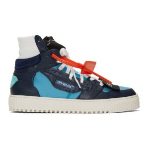 Off-White Blue and Navy 3.0 Off-Court Sneakers Off-White Blue and Navy 3.0 Off-Court Sneakers
