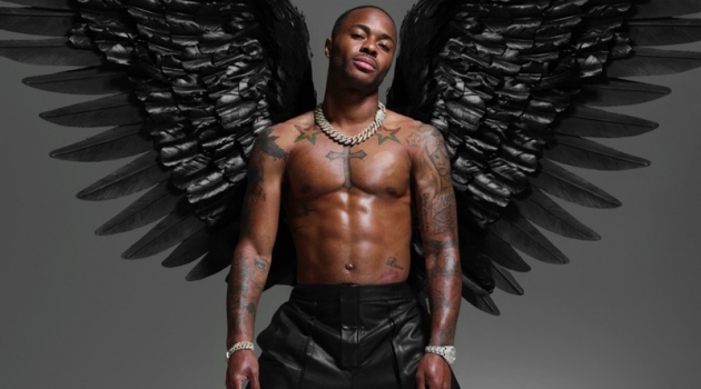 Raheem Sterling Earns His Wings with British GQ Cover Shoot